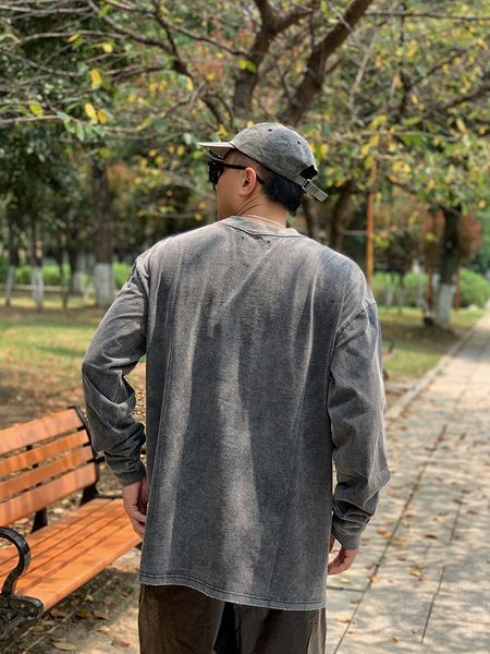 

men's t-shirts simple casual sleeve long shirt a piece men quality 100% cotton pn91, White;black