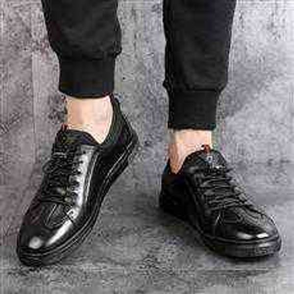 

tangzuo shoes x8816 board shoes, batch , 38-48 standard shoe size, leather, black