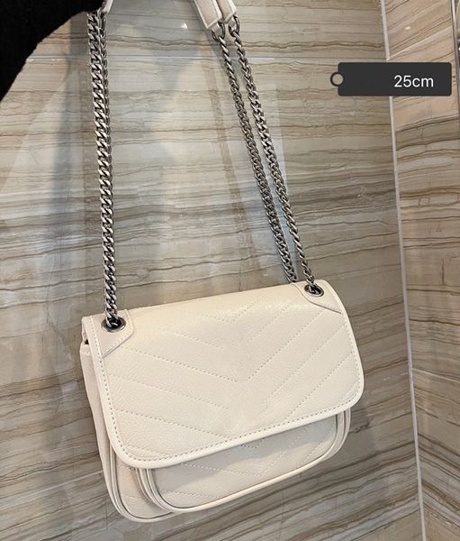 

2021 luxury women purses chain bags designers crossbody shoulder bag white zig zag messenger small flaps fashion style y21022201