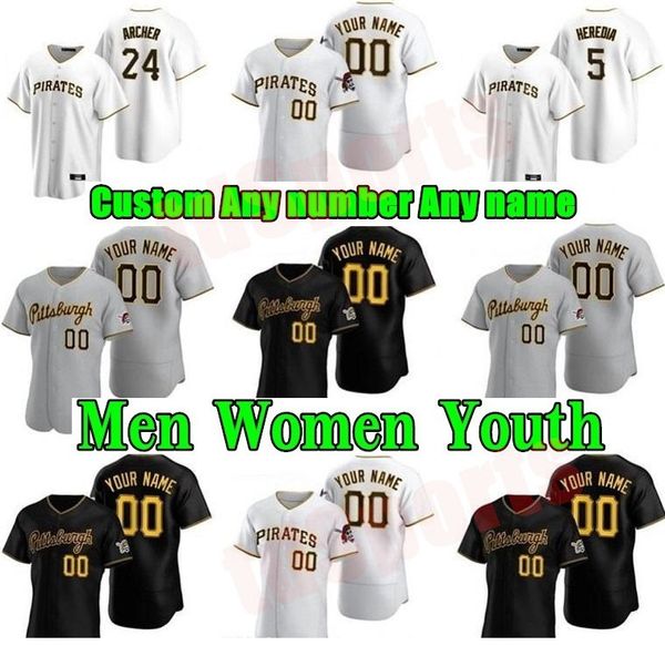 

custom men women youth 2021 pittsburgh 32 elias diaz jersey willie stargell gregory polanco 55 josh bell roberto clemente starling marte bas, Blue;black