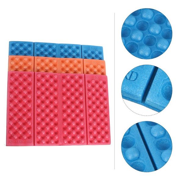 

outdoor pads 3pcs folding mat waterproof camping cushion practical seat pad picnic