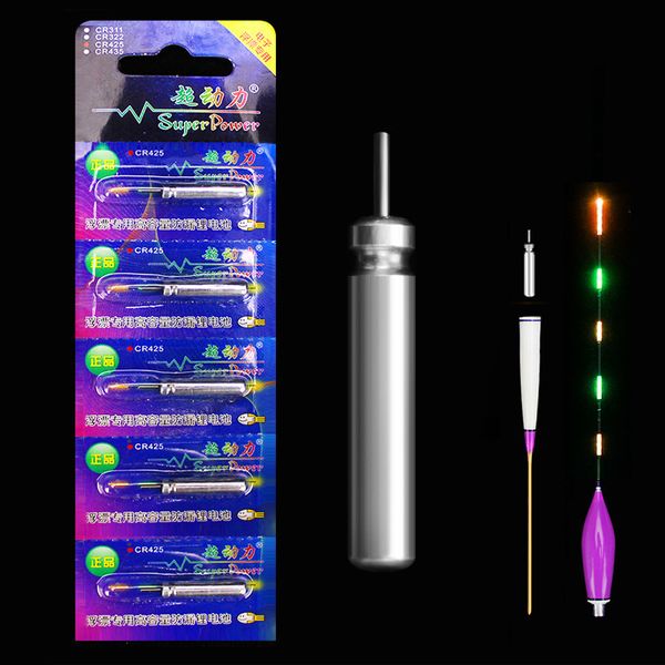 

cr425 taiwan night fishing luminous electronic fish float lithium battery