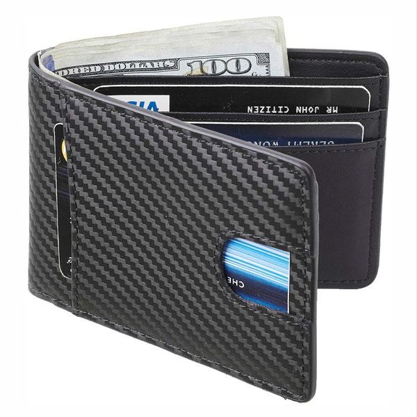 

card holders men verticle bit more wallet rfid antimagnetic holder ultra-thin multi-functional bank, Brown;gray
