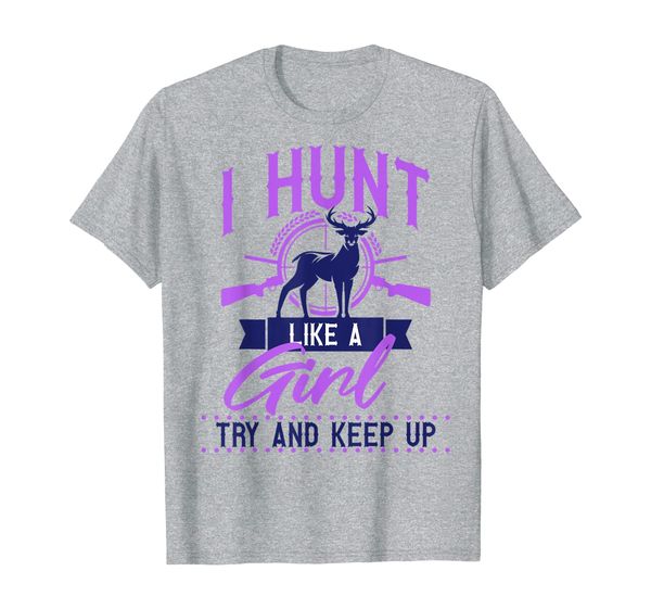 

funny hunting gift for women her wife hunter bow deer buck t-shirt, White;black