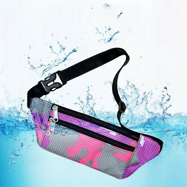 

waist bags cycling running pouch bag fanny pack sport travel hiking belt zip bum