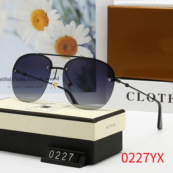 

designer men's metal polarized trend driver driving sunglasses glasses 0227, White;black