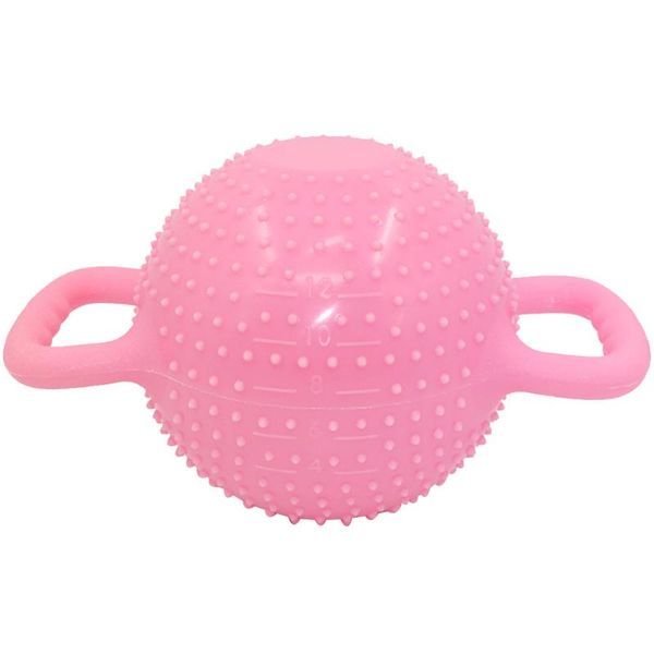 

yoga portable women pilates fitness kettle bell weight training small water filled double handle dumbbell pvc workout massage