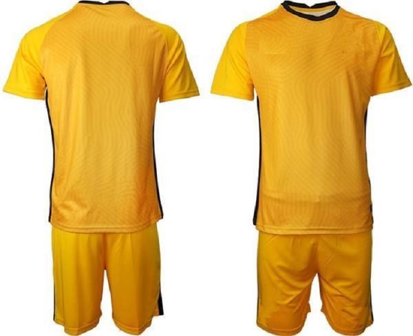 

custom 2021 all national teams goalkeeper soccer jersey men long sleeve goalie jerseys kids gk children football shirt kits 04, Black