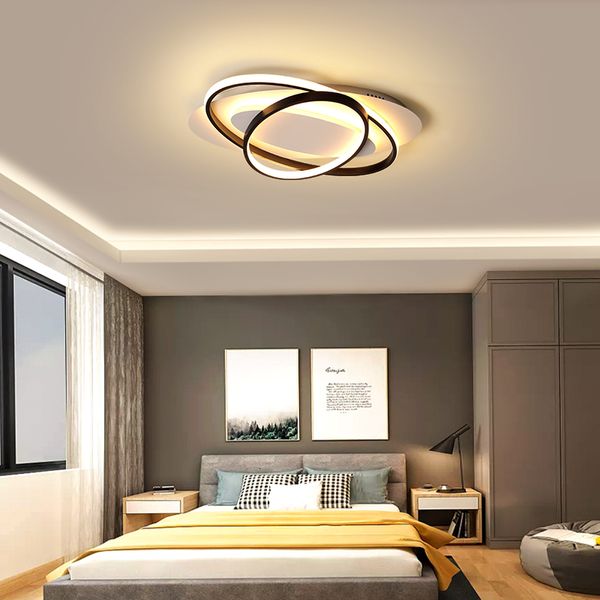 

2021 new moderno led ceiling light room to be at home lustre plafonnier black oval fourth kitchen roof lamp assembly in surface ewzw
