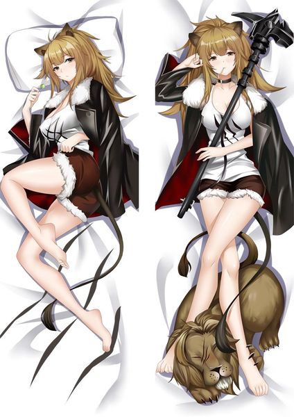 

pillow case arknights siege verna dakimakura two sided cushion cover 201017