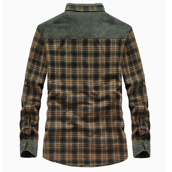 

thicken warm winter fleece jackets coats pure cotton plaid jacket military clothes men chaquetas hombre size 6ei7, Black;brown