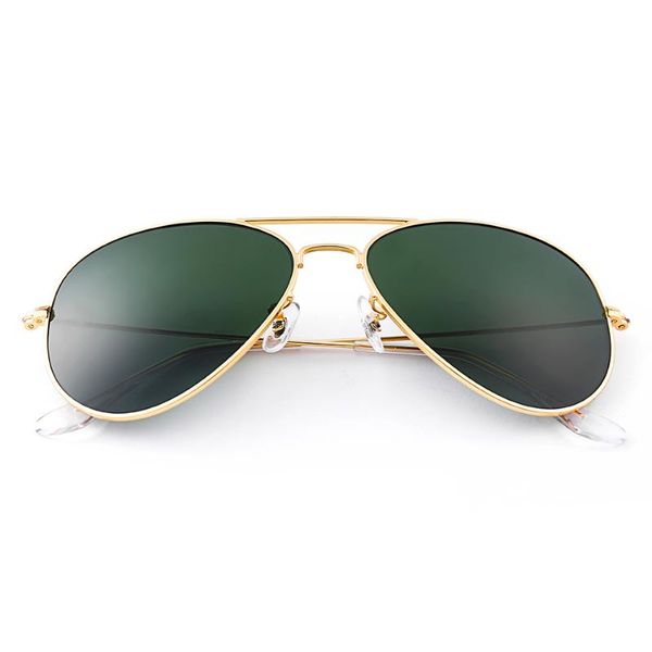 

sunglasses boloban 3026 polarized men women 60mm pilot glass lens glasses mirror uv400, White;black
