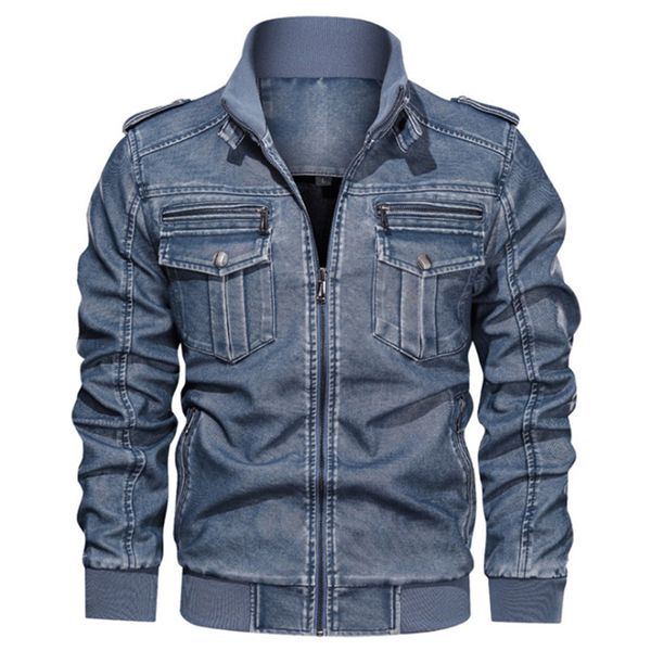 

new multi style leather jacket men casual motorcycle leather jacket zipper pocket men leather suede jacket bomber outerwear,6xl, Black