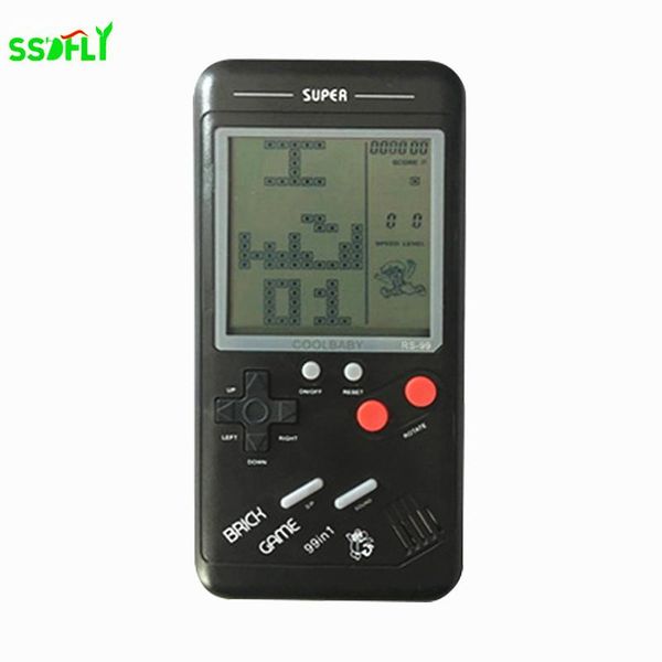 

portable game players handheld console retro nostalgic childhood tetris electronic toy educational