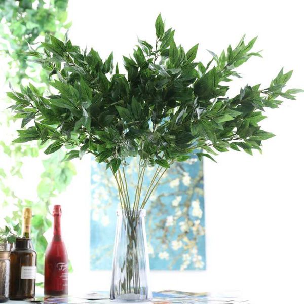 

decorative flowers & wreaths laurel artificial plant flower home decoration floral arrabgement accessories wall green leaves