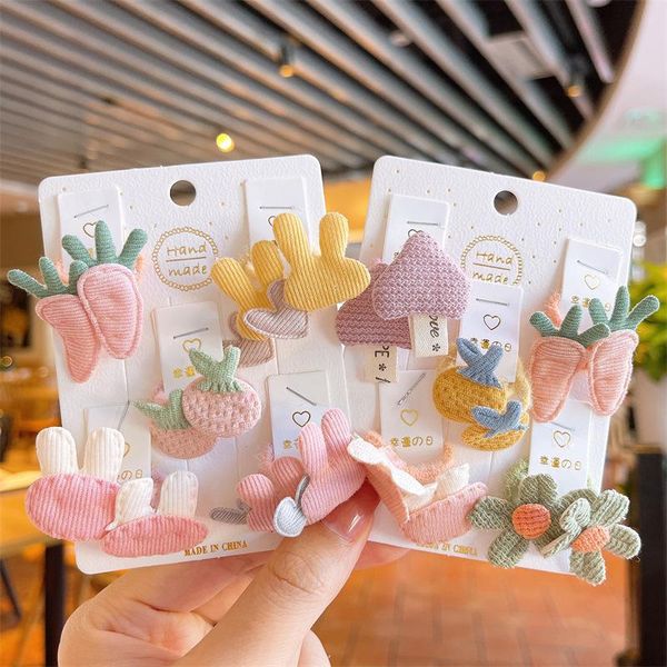 

hair clips & barrettes 10pcs children's tie rubber bands girls baby accessories bows animal rope princess head christmas gifts, Golden;silver