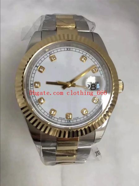 

men's luxury watches bp v2 asia 2813 movement 41mm 126331 126333 126334 mechanical calendar 316l steel original box, Slivery;brown