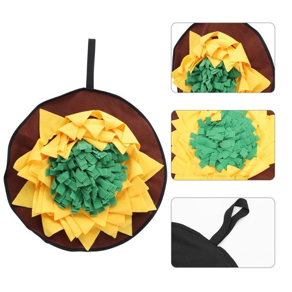 

kennels & pens 1pc unique pet feeding rug durable educational mat creative
