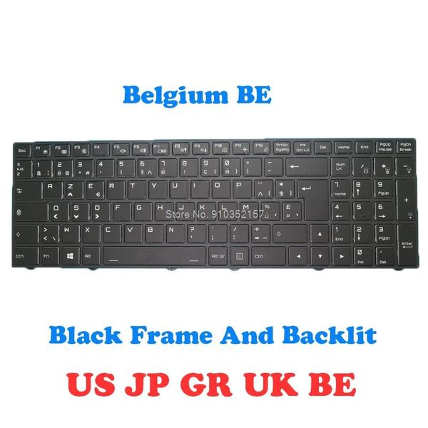 

us uk gr be jp backlit keyboard for clevo p970 p970rc p970rd p970rf p970en p970rn p970ed p970ef english german belgium japanese