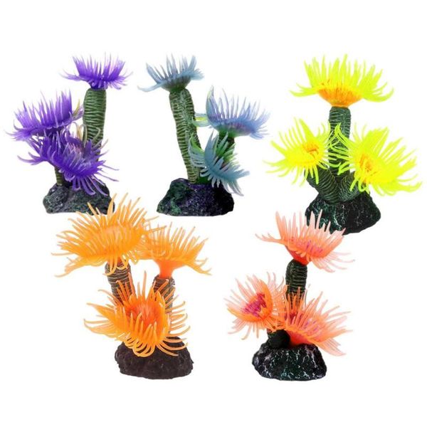 

soft artificial coral decoration fish aquarium decoration artificial coral for fish tank resin reef rock lanscaping ornaments