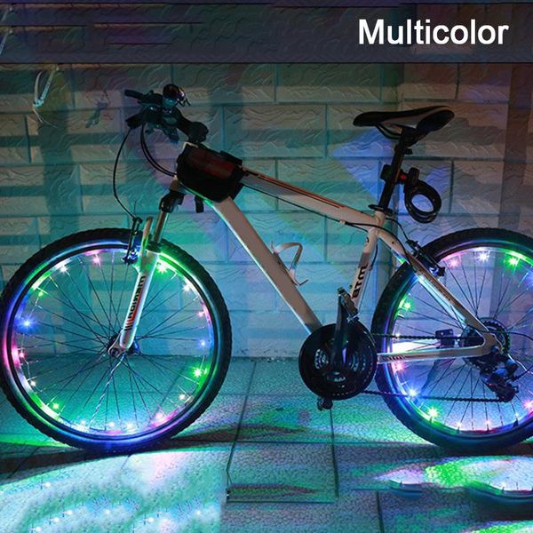 

bike lights wheel waterproof bicycle for safe cycling led neon lamp cover spoke