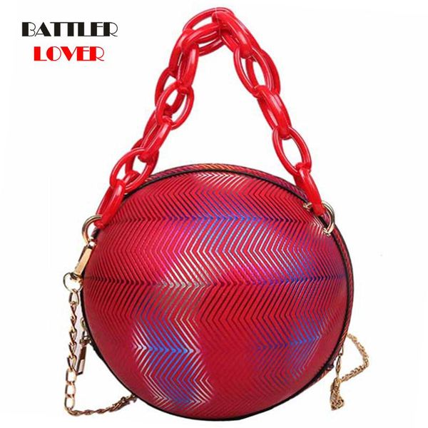 

evening bags circular ball shape handbags for women striped printing design messenger bag female colorful texture shoulder crossbody
