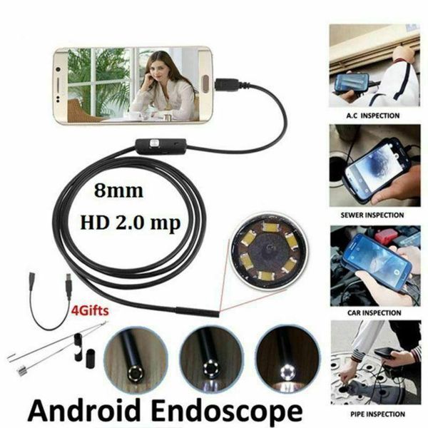 

cameras usb endoscope led waterproof borescope inspection camera for pc android phone