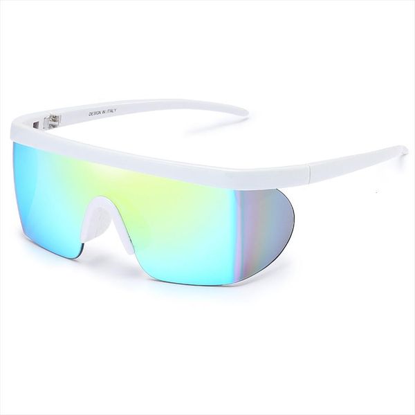 

sara sunglasses men vintage sport goggles italy design coating mirror sun glasses mensshades gafas de sol uv protection sa3596, White;black