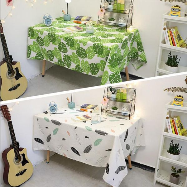 

table cloth tablecloths rural style cotton and linen printed household coffee