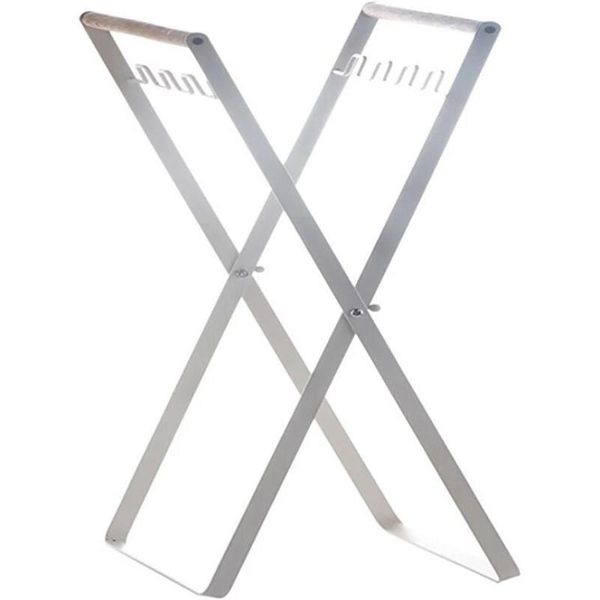 

waste bins x-type folding trash stand can metal bag box holder garbage rack home kitchen storage rackstowel rag dry shelf