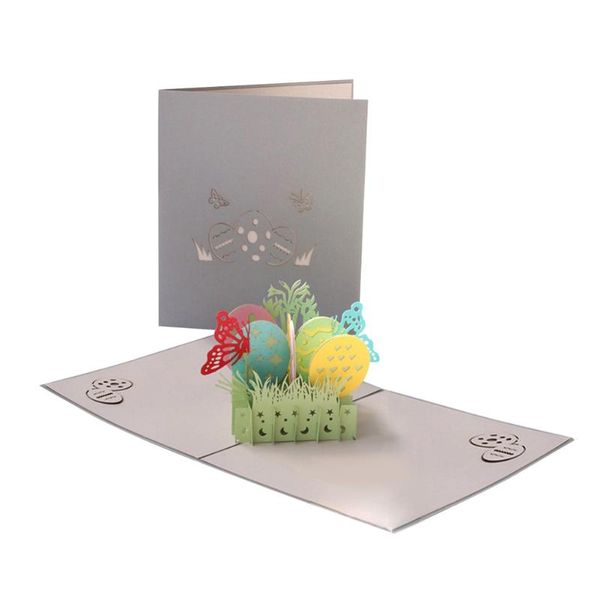 

greeting cards 3d invitation butterfly postcard creativity easter paper handmade cutting thank you with envelope