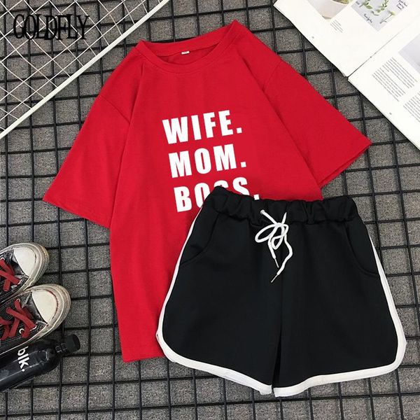 

women's t-shirt summer tshirts and shorts 2 piece set tracksuit women beach casual outfits for woman, White