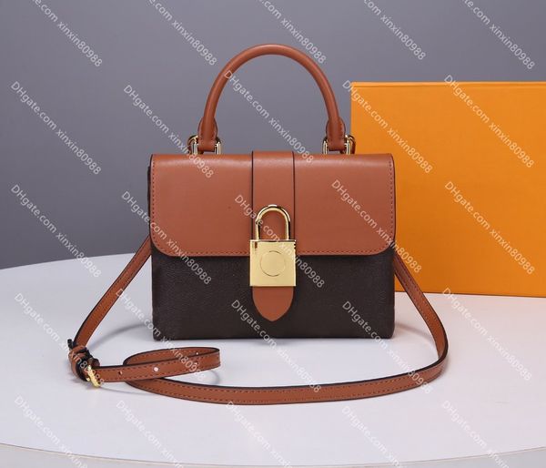 

6 colors quality locky bb tote luxurys designers bags women shoulder bags genuine leather handbags lady cross body fashion tote purse