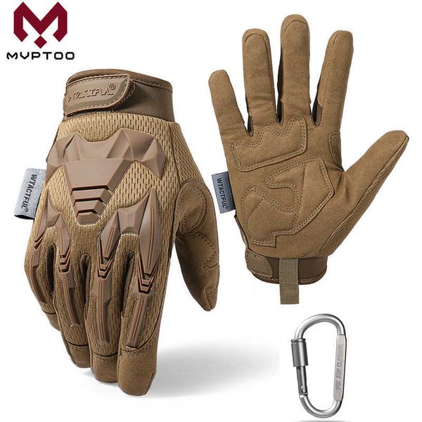 Летние дышащие мотоциклетные перчатки Motocross перчатки Biker Racing Gear полный палец Moto Mittens мотоцикл защитное оборудование H1022