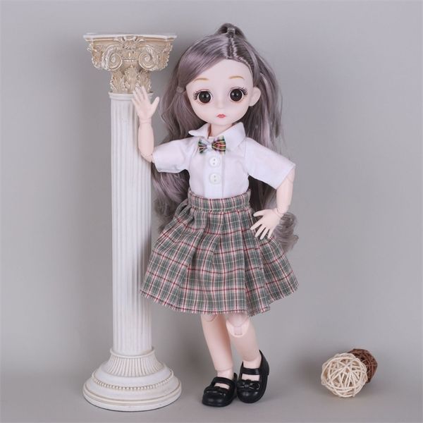 

bjd clothes 30cm new simulation lovely children american girls gift doll toy