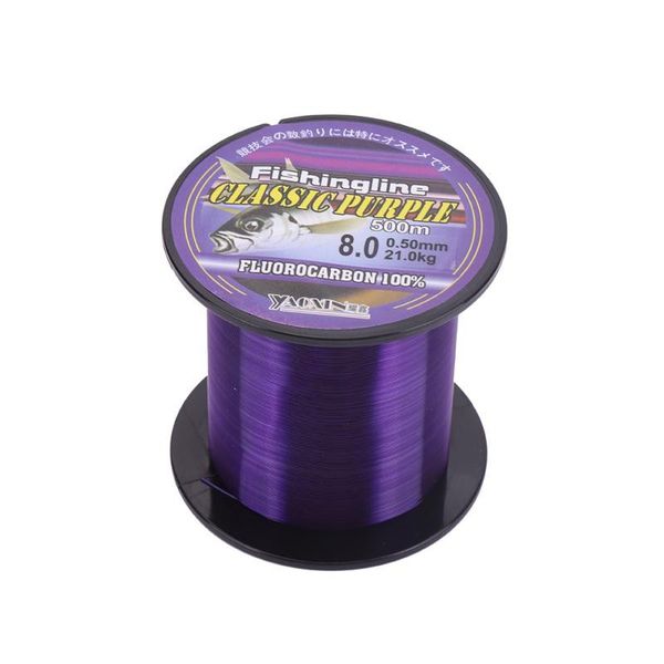 

braid line 500m nylon fishing super strong pull wire monofilament fluorocarbon leader gear