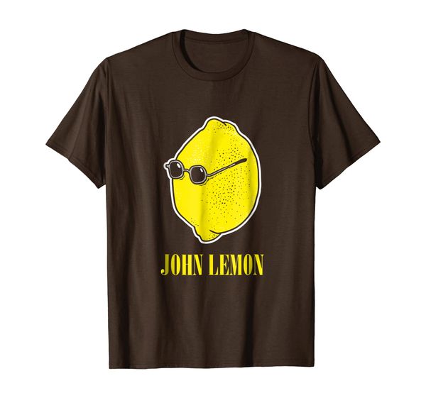 

john lemon shirt | funny lemon pun joke meme t-shirt, White;black