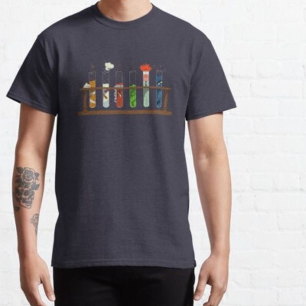 

test tube pattern men's 3d printing t-shirt graphic optical illusion short sleeve party street punk goth crew neck summer 100% cotton, White;black