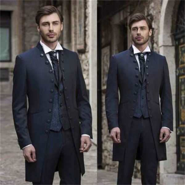 

men's suits & blazers from men of the bridegroom smoking long coat 3 clos tuxedo from most recent classic draft slim fit dressed in a x, White;black