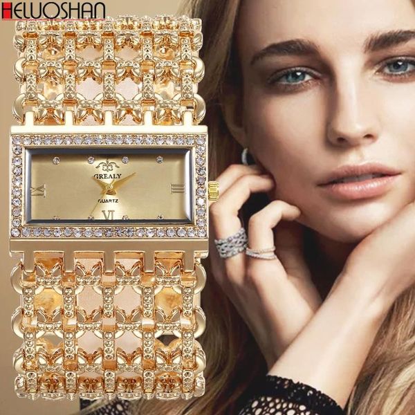 

wristwatches 2021 brand watches for women luxury bracelet stainless steel quartz wristwatch fashion ladies business cuff dress watch relogio, Slivery;brown