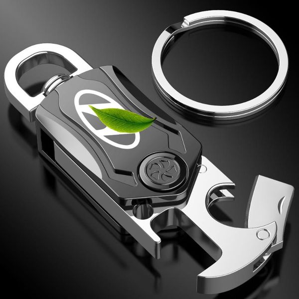 

keychains gejoys car keychain for hyundai key chain performance n accessories with logo, Silver