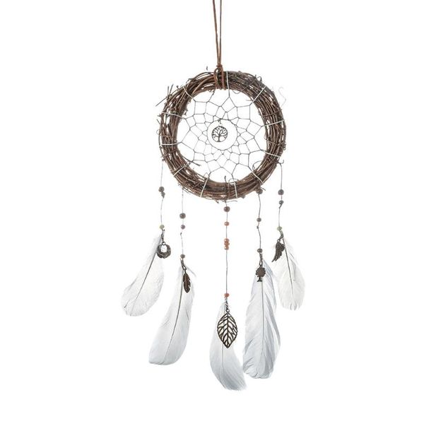 

decorative objects & figurines dream catcher car pendant wind chimes feather decoration home decor wall hanging adornment handmade dreamcatc