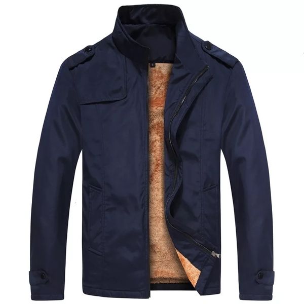 

gentlemen plus welen drowning stand kraag jas random jacket parka men, Black