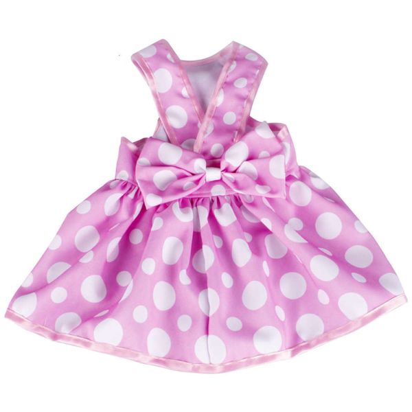 

dog apparel pet dress dot pet skirt summer thin dog