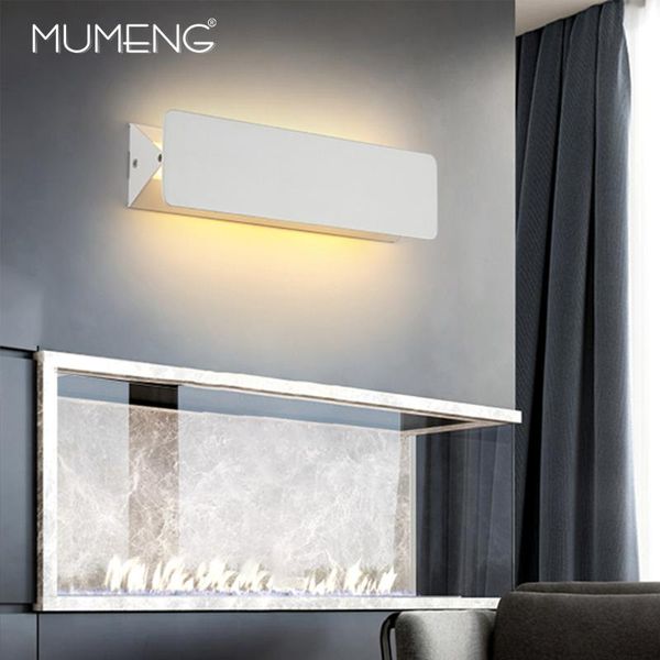 

wall lamps nordic modern minimalist creative bedside rotating led lamp indoor stair light home decor fixtures loft living room