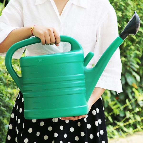 

watering equipments garden can with long mouth handle large capacity 5/8l kettle sprinkler for indoor outdoor flower plants