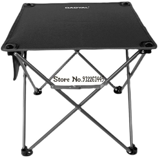 

camp furniture outdoor folding cloth table portable ultra light fishing beach camping barbecue stall self-driving car stainless steel and