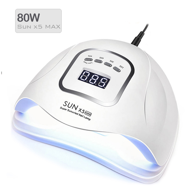 

nail dryers 80w uv led gel polish drying lamp equipment for manicure dryer machine tools