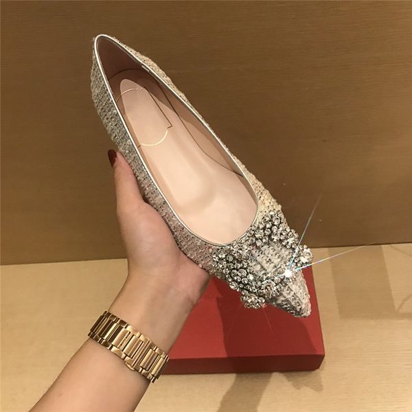 

designer women sandals real leather slide sandal platform slipper flat shoes summer sandals pointed toes with box 267, Black