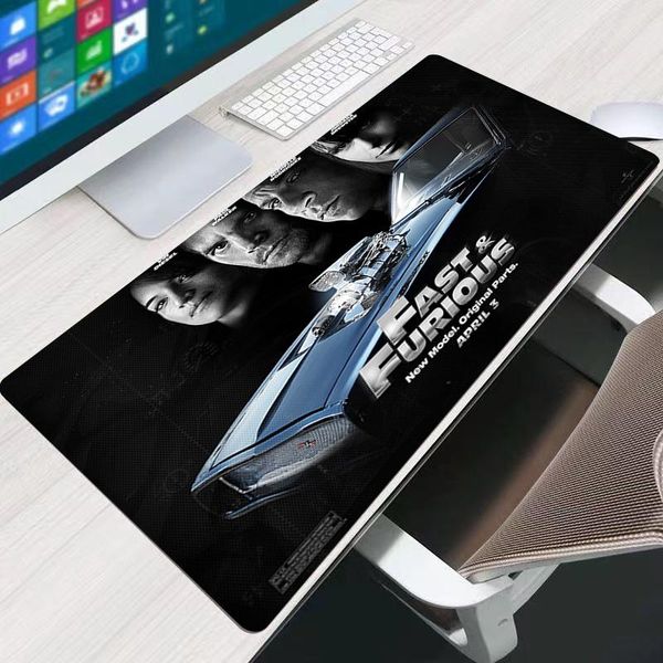 

mouse pads & wrist rests fast furious anime gaming speed pad gamer large mat soft durable keyboard mousepad computer desk